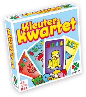 Tactic kleuter kwartet – kaartspel – kinderspel – vanaf 3 jaar – 2-4 spelers