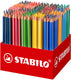 Stabilo trio thick - driekantige kleurpotloden met extra dikke kern - schoolverpakking met 300 stuks