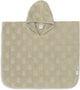 Jollein x nijntje - badponcho baby badstof - badcape kind met capuchon - miffy jacquard - olive green