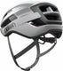 Abus fietshelm wingback gleam silver m - 54-58 cm - zilver - geschikt voor gebruik op racefietsen - gravelbikes - 240 g