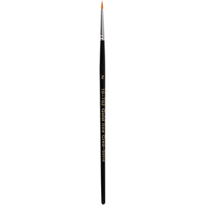 Gold line penselen, afm 2, l: 17 cm, b: 2 mm, rond, 12 stuk 1 doos