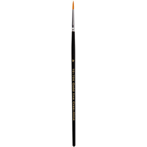 Gold line penselen, afm 4, l: 17 cm, b: 2,5 mm, rond, 12 stuk 1 doos