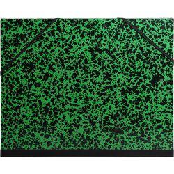 Tekenmappen met elastische banden 542200e groen