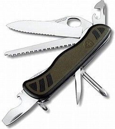 Victorinox soldier 10 functies zakmes rvs groen
