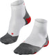 Falke ru5 short anti-blaar functioneel materiaal hardloopsokken heren wit - maat 39-41