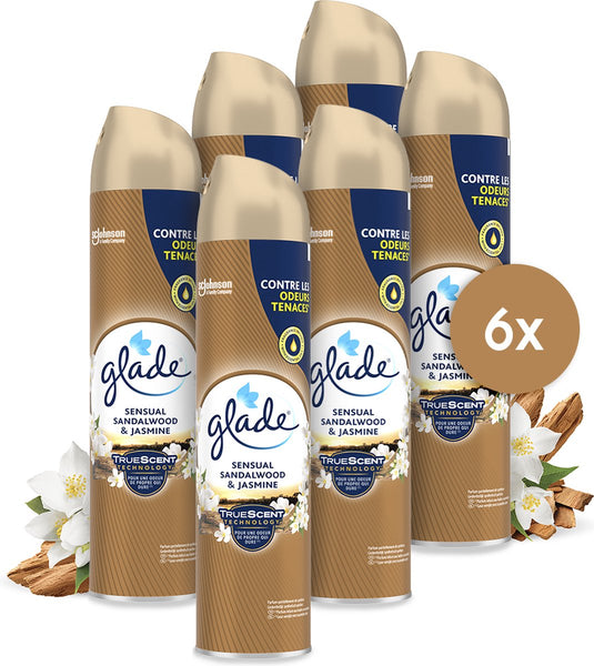 Glade aerosol sensual sandalwood jasmin