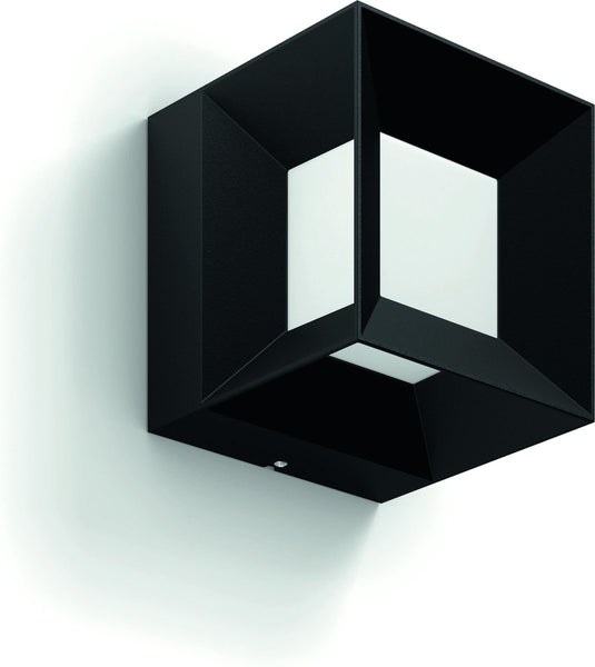 Philips led philips parterre buitenwandlamp - zwart