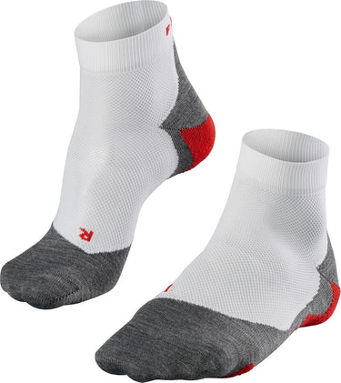 Falke ru5 short anti-blaar functioneel materiaal hardloopsokken heren wit - maat 42-43