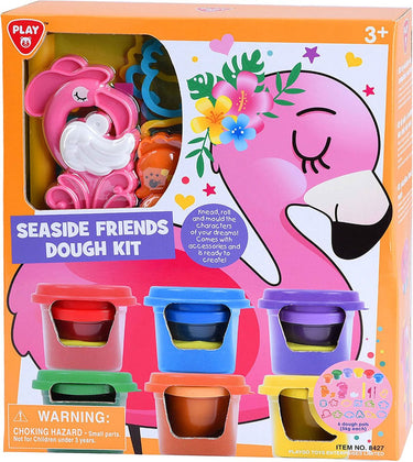 Playgo zeedieren kleiset - 6 kleipotjes