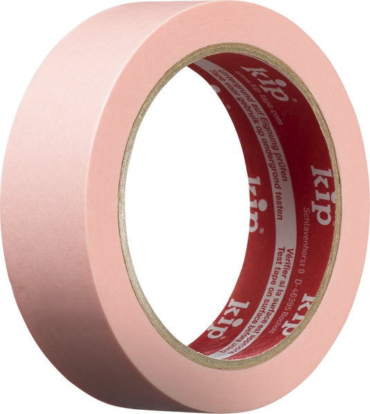 Kip washi-tec® delicate 376 - roze - 30mm - 50m - sterke hechting - gemakkelijk te scheuren - veilig voor gevoelige oppervlakken