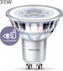 Philips led spot - 35 w - gu10 - koelwit licht