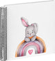Walther sa-131 bunny malin - spiraal album - formaat 25x25 cm - wit bunny