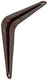 1013433 - konzool bruin 100x125 mm | 20 stuks