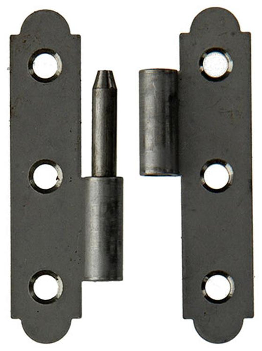 Mack 1013707 - 2 spaanse paumellen links inox h 80 - b 45 mm | 5 stuks