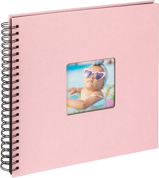 Walther sa-110-br fun baby selection - spiraal album - formaat 30 x 30 cm - roze