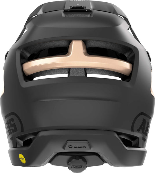Abus fietshelm airdrop mips black gold l xl - 58-62 cm - zwart - geschikt voor gebruik tijdens downhill - enduro - 890 g