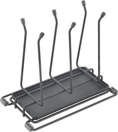 Metaltex - afdruiprek bottle up - voor flessen - babyflesjes - sodastream flessen - thermosflessen - sterke coating - met uitlekbak - afmetingen 25 x 14 x 22 cm