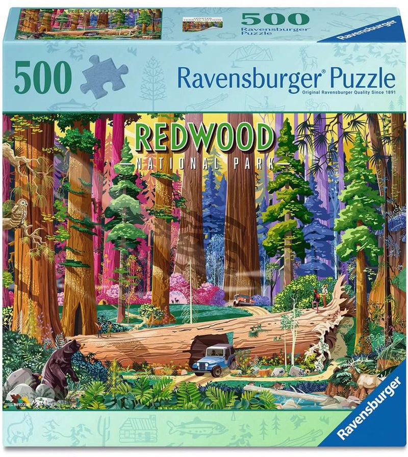 Afbeelding laden in galerijviewer, Ravensburger – redwood national park – legpuzzel – 500 stukjes
