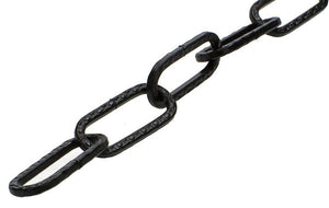 Mack 1015125 - sierketting zwart plat ø 3mm l 29mm 2m | 5 stuks