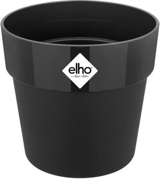 Elho b.for original rond 30 - bloempot voor binnen - 100% gerecycled plastic - ø 29.5 x h 27.3 cm - living black