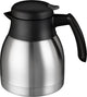 Bravilor thermoskan dubbelwandig 1 liter rvs zwart