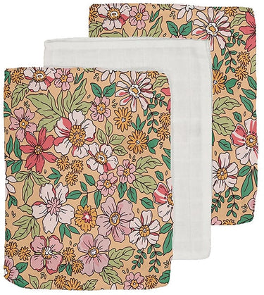 Swim essentials wash cloth blossom print