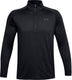 Under armour ua tech 2.0 1 2 zip-blk heren sporttrui - zwart - charcoal