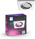 Philips hue centura inbouwspot - wit en gekleurd wit - 1-pack - wit - vierkant - gu10