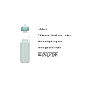 Mepal pop-up drinkfles campus little dutch - 400 ml - sluit goed af - drinkbeker voor kinderen - fairy wonders