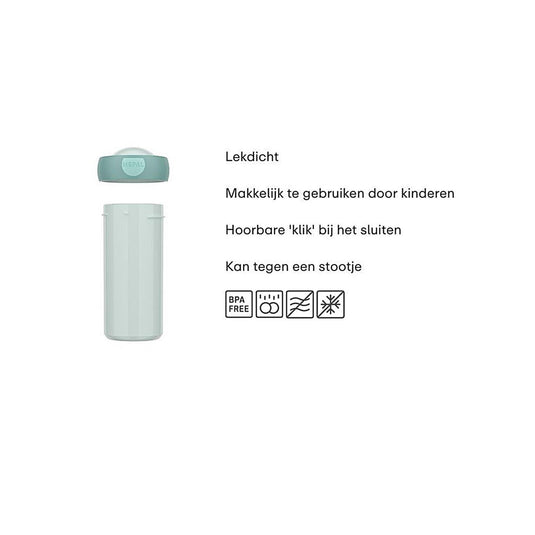 Mepal schoolbeker 300ml cool pink