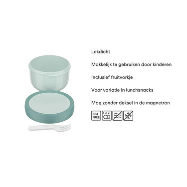 Mepal unicorn glow fruitbox campus 300ml