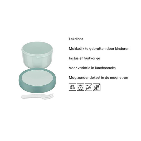 Mepal fruitbox 300ml cool blue