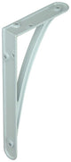 1015316 - versterkte konzool alu wit 175x100 mm | 6 stuks