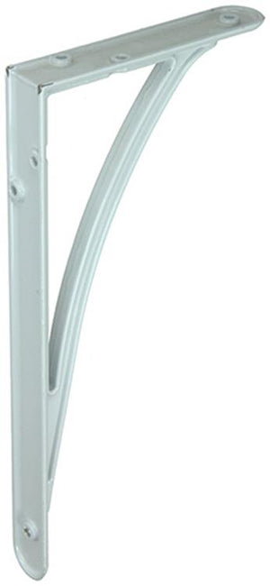 1015317 - versterkte konzool alu wit 250x125 mm | 6 stuks