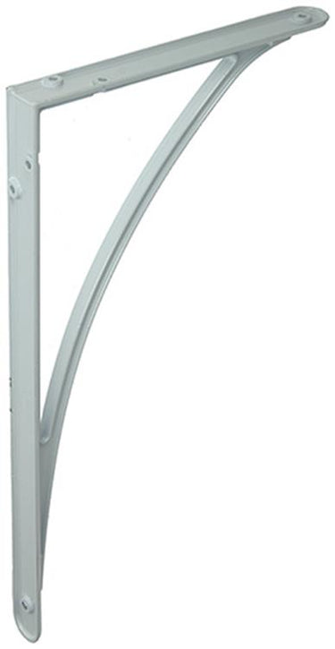 1015319 - versterkte konzool alu wit 350x200 mm | 6 stuks