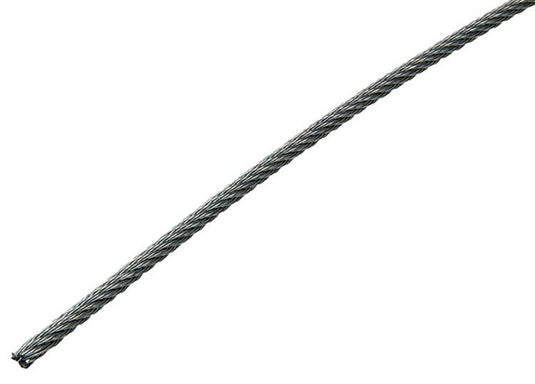 1015568 - verzinkte staalkabel 7x7 100m 4mm wll 160 kg din en 12385-4 | 100 stuks