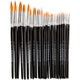 Creativ company https: www.cchobby.nl gold-line-penselen-afm-0-1-2-4-8-12-18-22-l-17-21-5-cm-b-1-7-mm-rond-36-stuk-1-doos