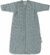 Jollein x nijntje - baby slaapzak winter met afritsbare mouw 90cm - miffy jacquard sea green - winterslaapzak