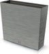 Prosperplast furu case tower - bloempot plantenbak met inzet - voor binnen en buiten - kleur beton (grijs)