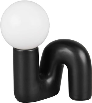 Rl live your light reality quinn - tafellamp - zwart - excl. 1x g9 3 w - snoerschakelaar