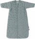 Jollein x nijntje - baby slaapzak winter met afritsbare mouw 70cm - miffy jacquard sea green - winterslaapzak