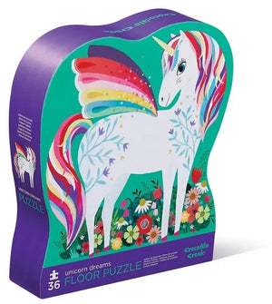 Crocodile creek eenhoorn puzzel 36st -