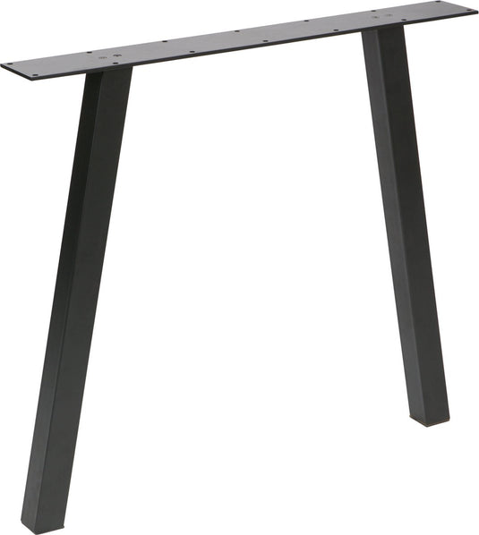Woood tablo a poot kd 1 stuks - metaal - zwart - 72x79x10