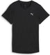 Puma w tad essential heather tee dames sportshirt - black heather