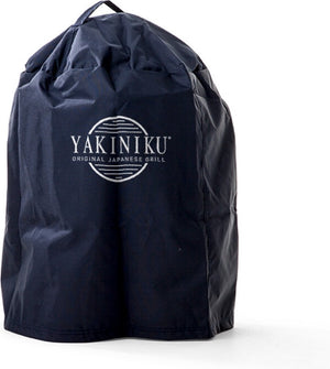 Yakiniku beschermhoes kamado - medium - 16 inch - zwart - 100% polyester - waterdicht - kamado cover