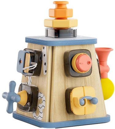 Topbright busy tower educatief activiteiten speelgoed
