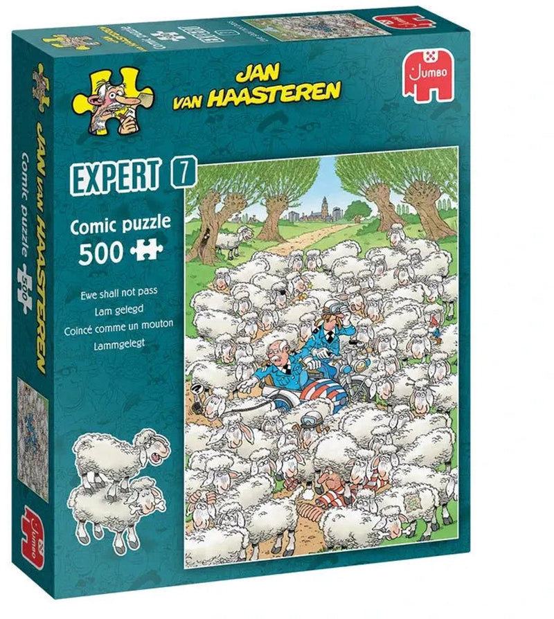 Afbeelding laden in galerijviewer, Jan van haasteren legpuzzel expert 7 - lam gelegd, 500st.
