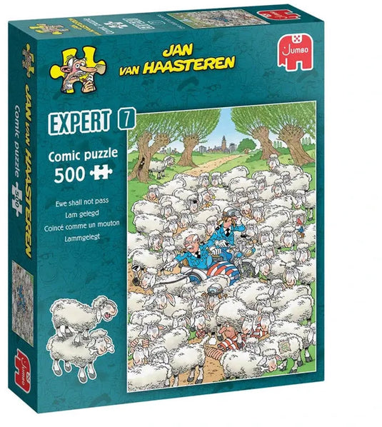Jan van haasteren legpuzzel expert 7 - lam gelegd, 500st.