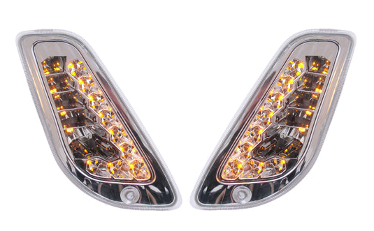 Edge knipperlichtset vespa lx-50 125 150 clear line led - links en rechts voor