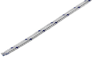 Mack 1013957 - pp gevlochten wit blauw bobijn3mm 75m | 5 stuks